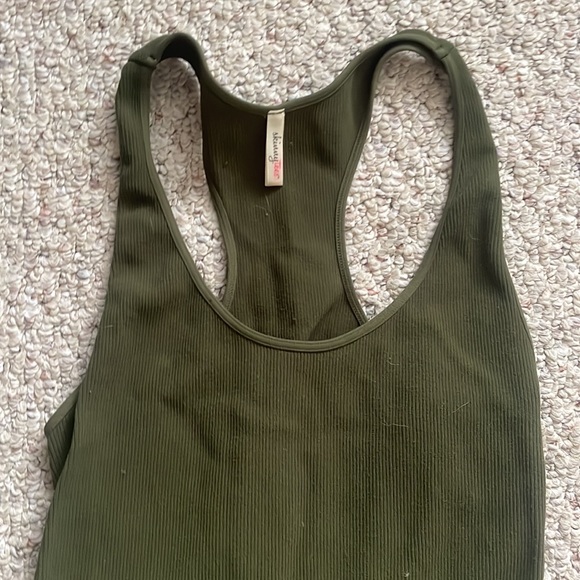 Skinnytees racer back tank dress small ribbed - Picture 2 of 3